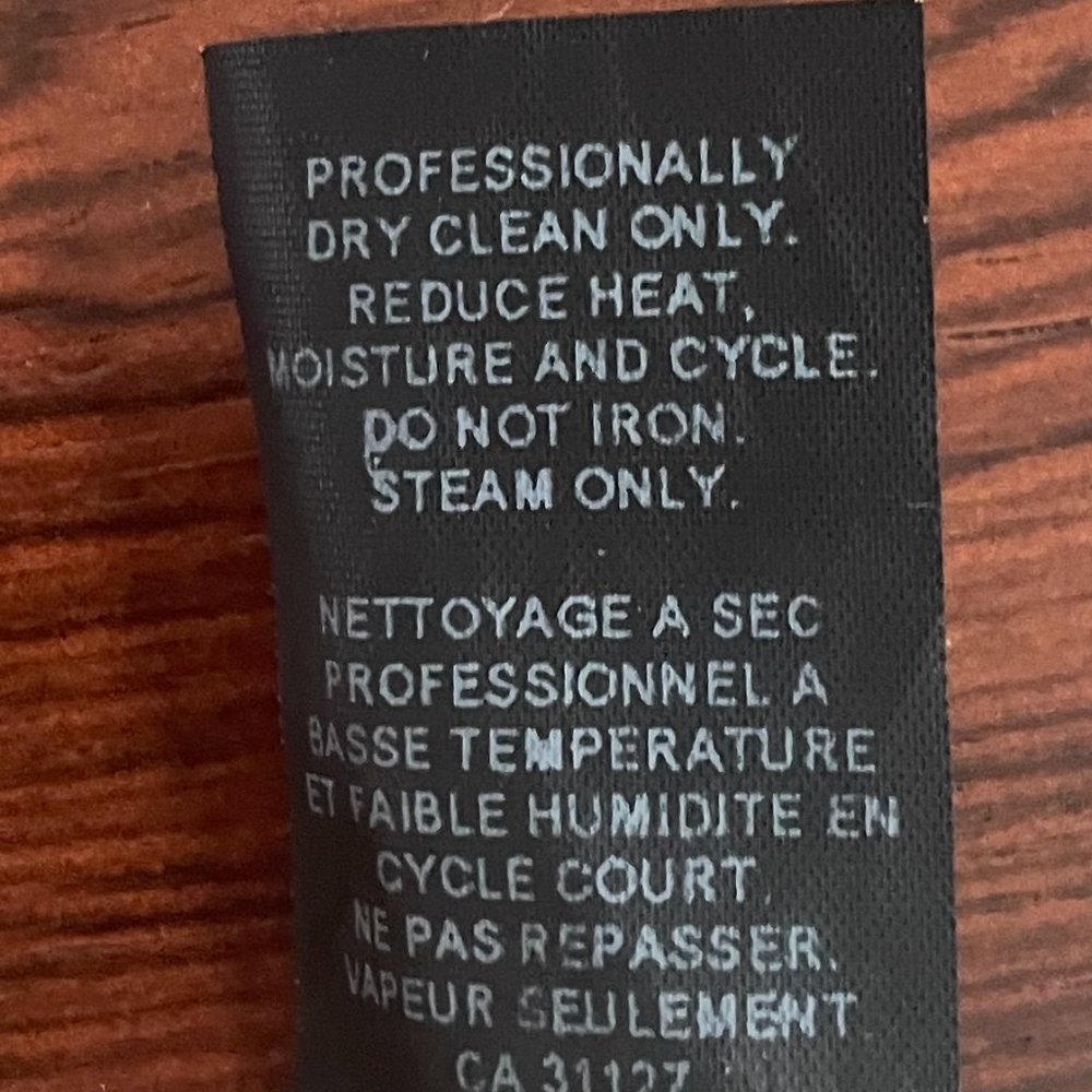 Donna Karen Striped Natural and Gray Pouf skirt Size 6 - Picture 13 of 13